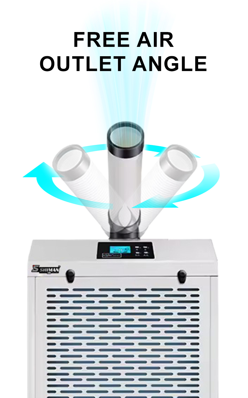 industrial portable air conditioner sm pot 25