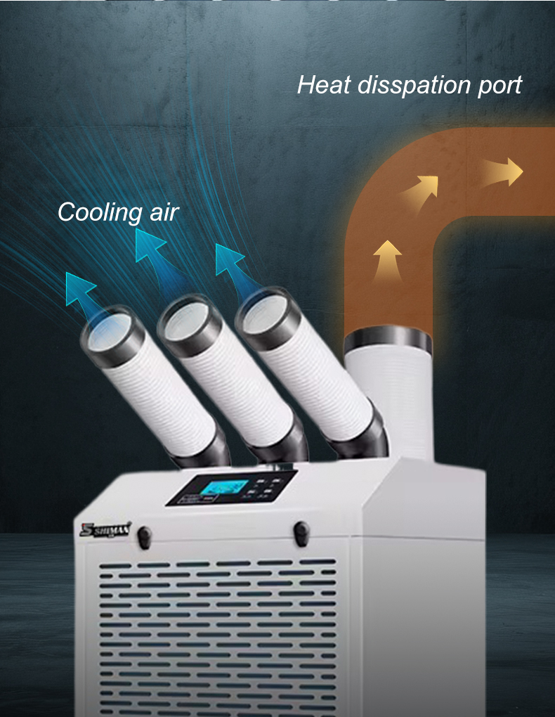 industrial portable air conditioner sm pot 25
